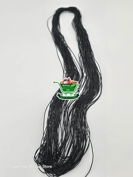 Rubber thread for African Hair