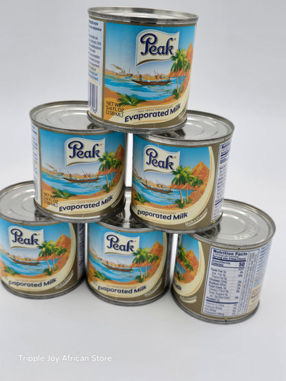 Evaporated peak milk 158ml 5.4fL oz