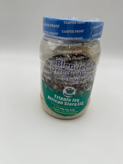 Dried grinded okra orunla