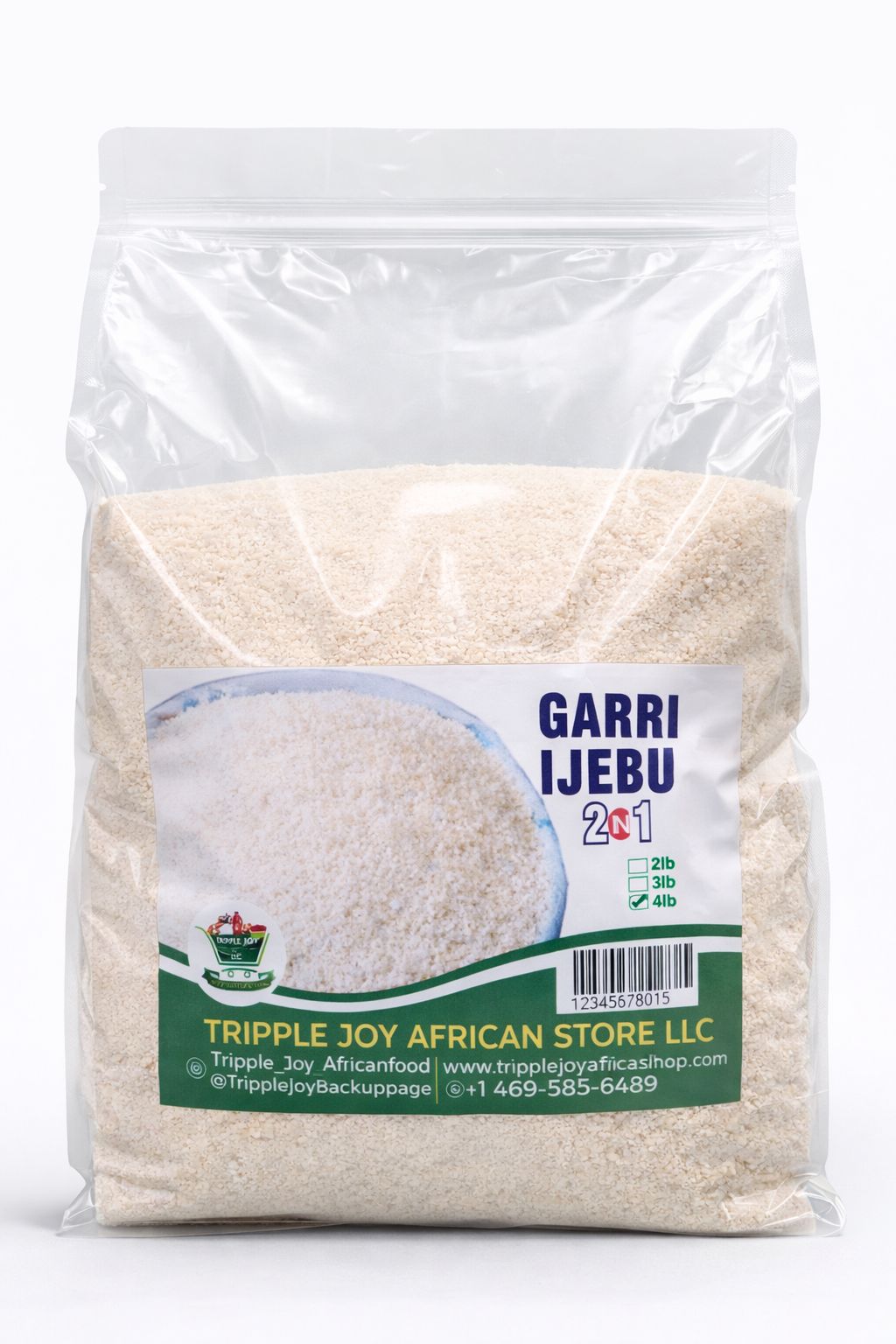 Premium Ijebu Garri Authentic Fine