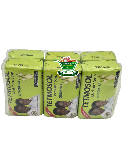 Tetmosol medicated Soap 75g 6 bars