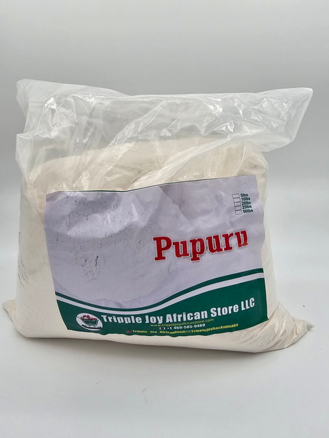 Pupuru cassava poundo