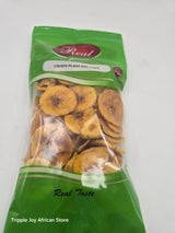 Real plantain chips 125g. Crunchy African snacks 