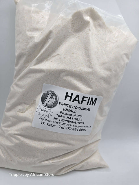 Hafim white cornmeal UGALI10lb