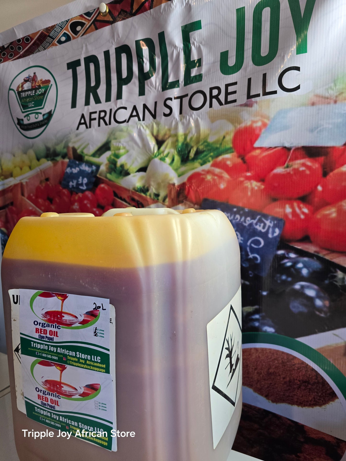 Tripple joy Organic Red Palm oil