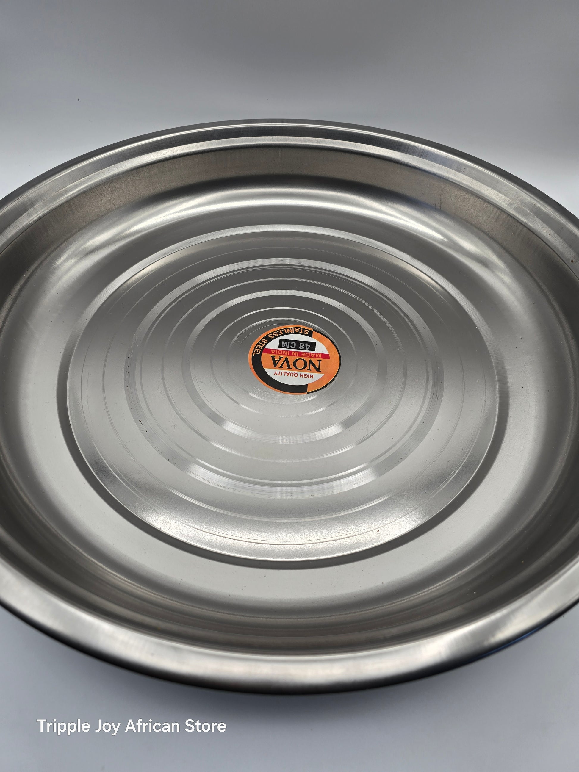 Stainless steel serving Tray 18 inches