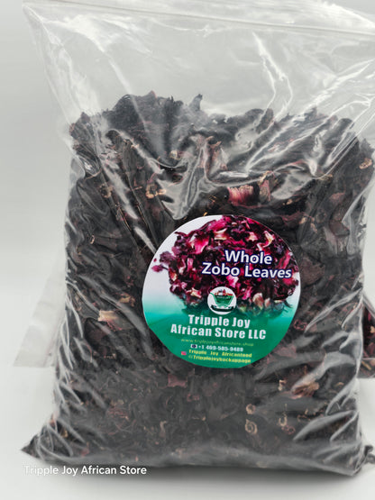 Organic Hibiscus leaves zobo