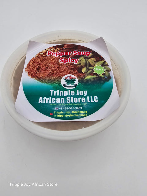 Authentic TrippleJoy pepper soup spice 8oz