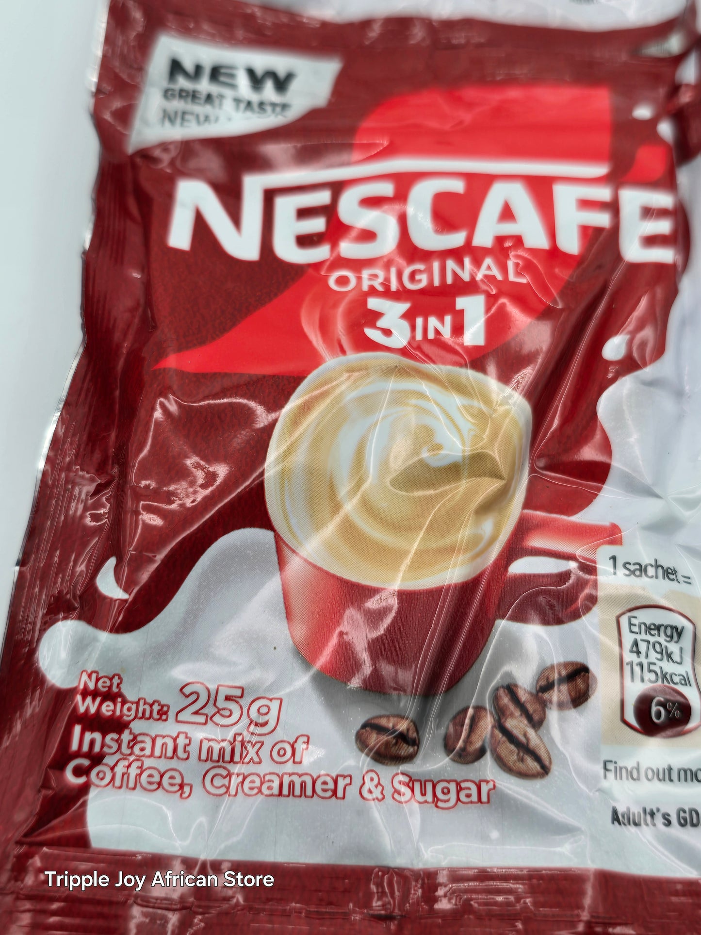 Nescafe instant coffee 3 in 1  25gx 5pcs