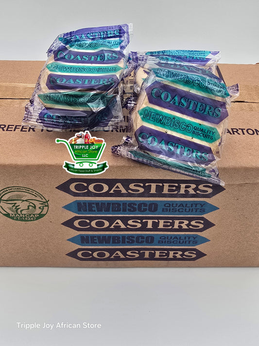 Coaster crackers biscuits