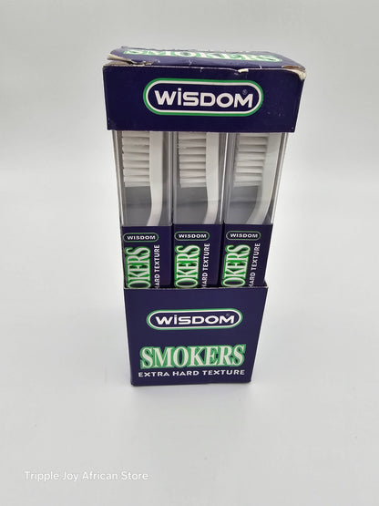 White wisdom brush