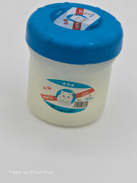 White cat head cream ori olongbo
