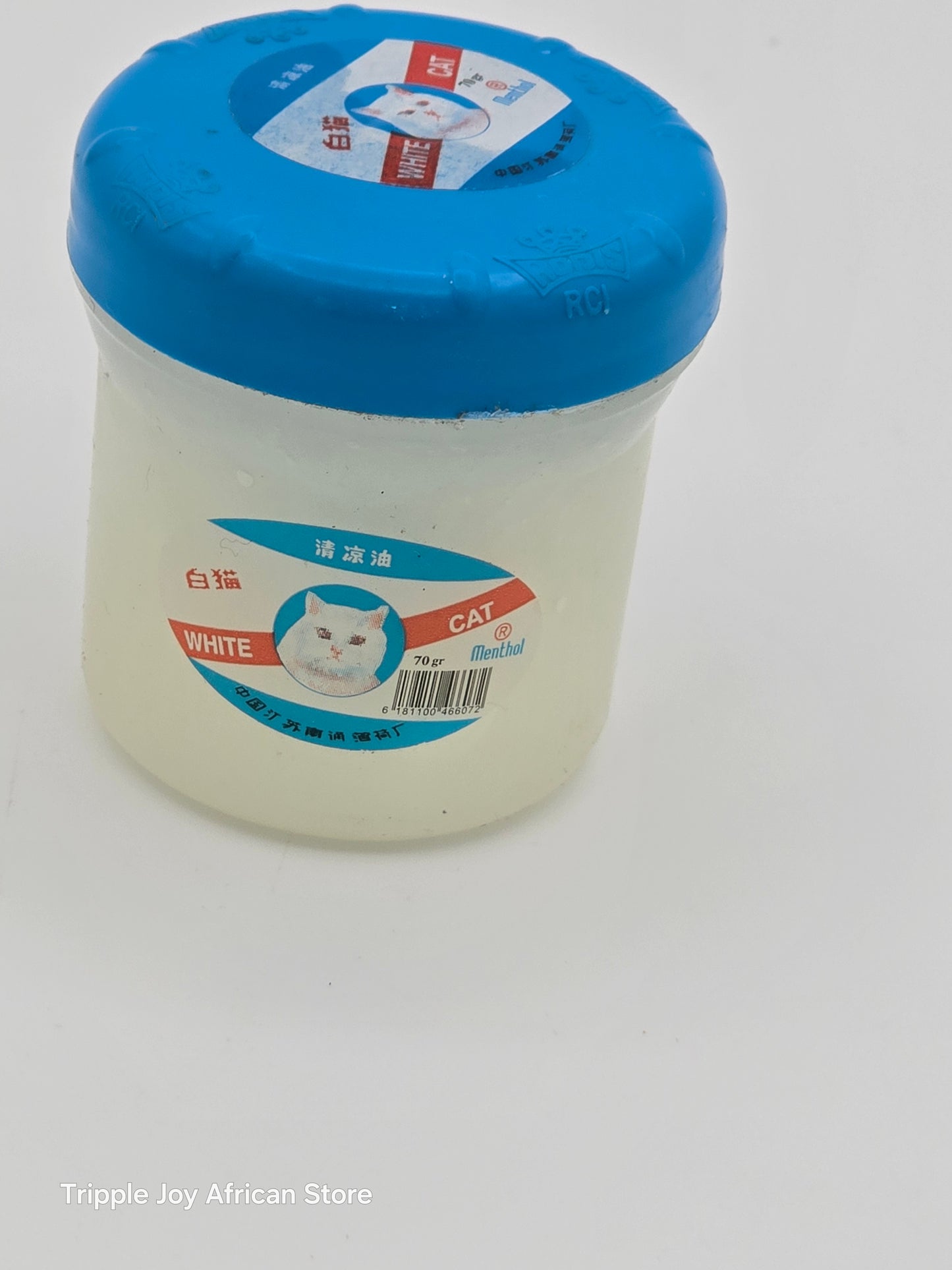 White cat head cream ori olongbo