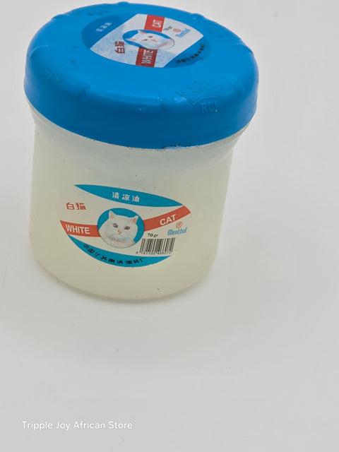 White cat head cream ori olongbo