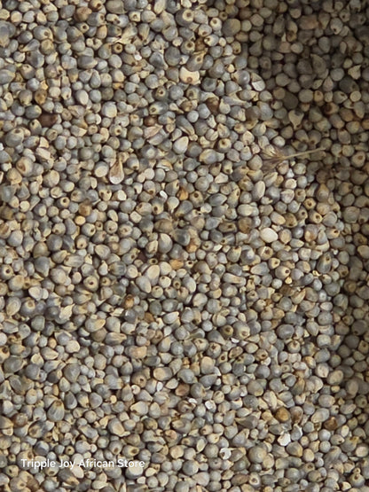Premium Organic Whole Millet Grains- African Pearl Millet Seeds for Traditional Cooking & Porridge 5lb