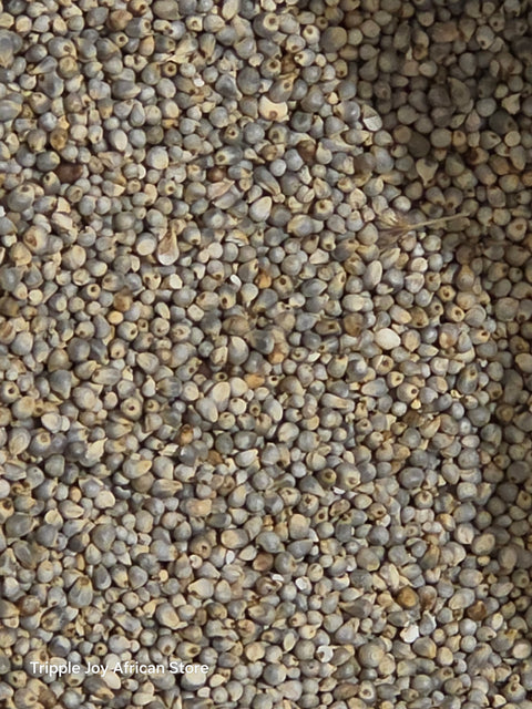 Premium Organic Whole Millet Grains- African Pearl Millet Seeds for Traditional Cooking & Porridge 5lb