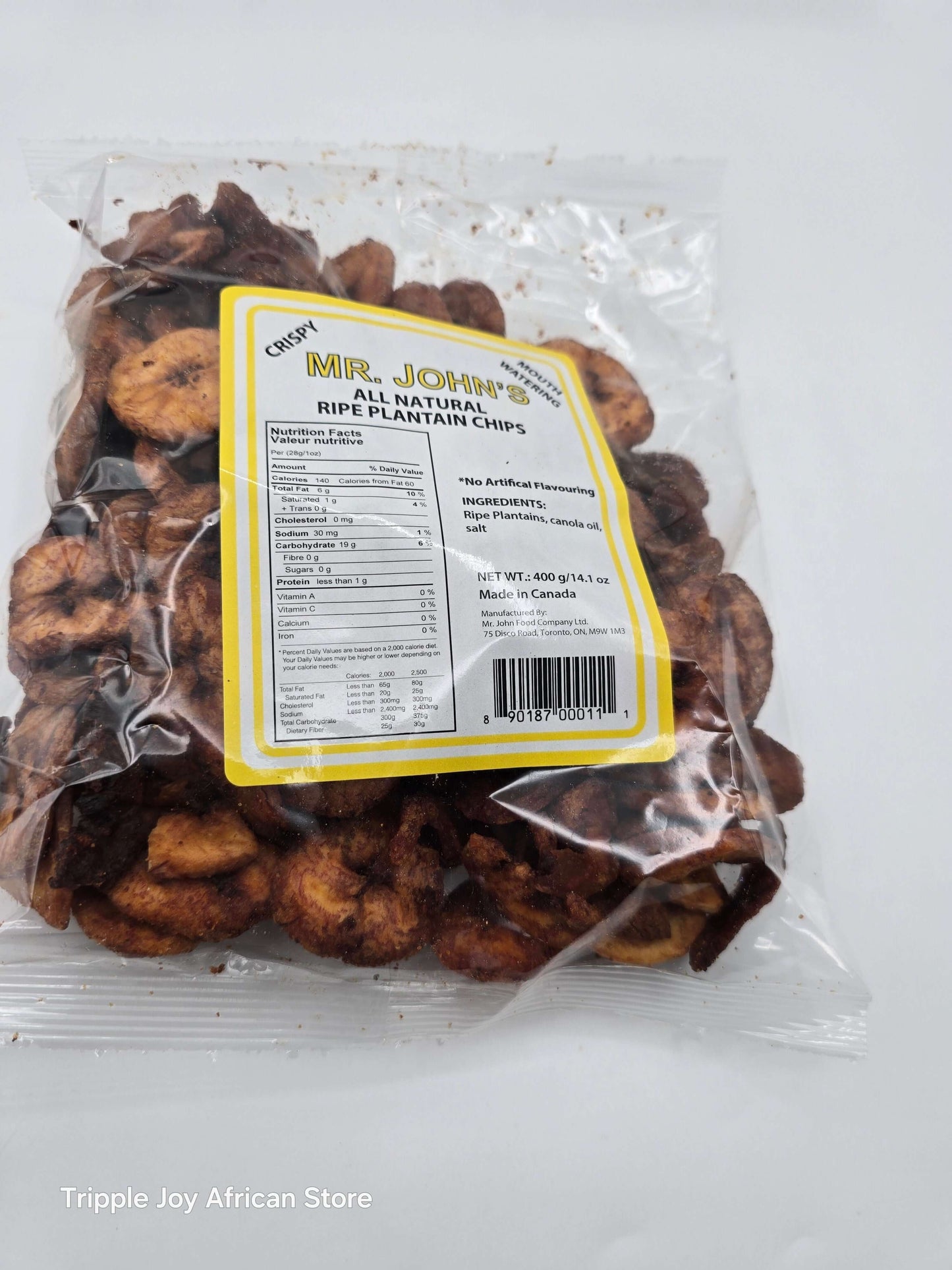 Mr John's plantain chips