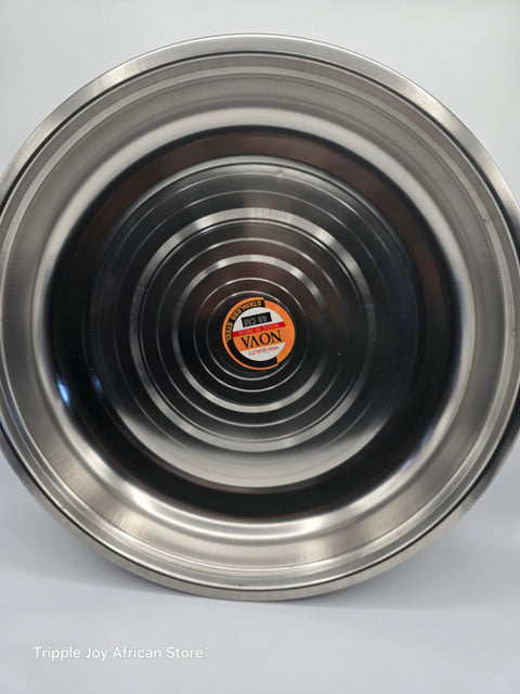Stainless steel serving Tray 18 inches