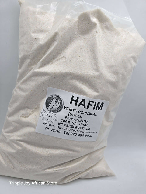 Hafim white cornmeal UGALI10lb