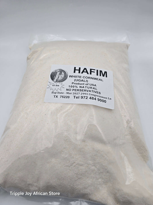 Hafim white cornmeal UGALI10lb