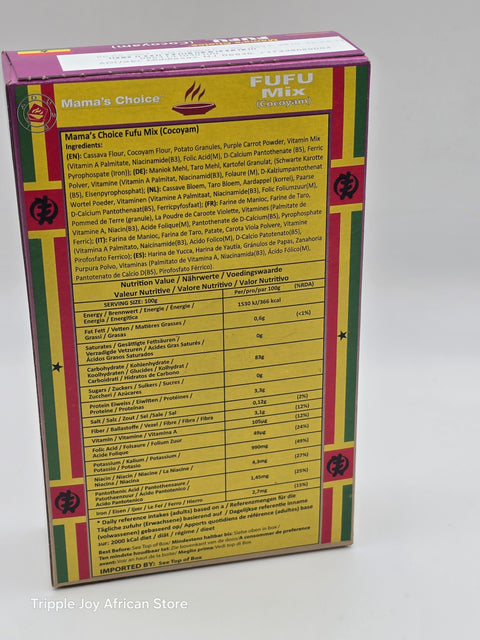 Cocoyam flour