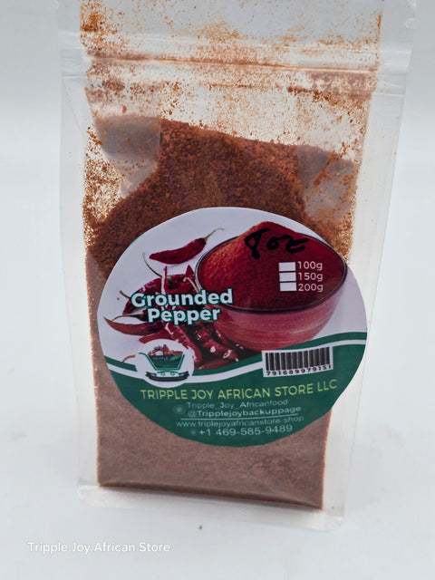 Premium African Grounded pepper Shombo