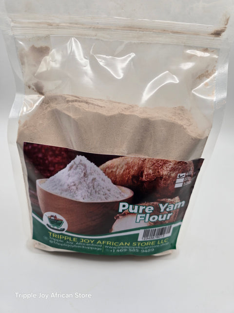 Pure yam flour elubo ikokoro