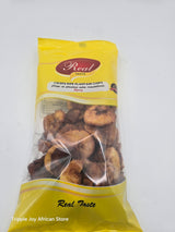 Real plantain chips 125g. Crunchy African snacks 