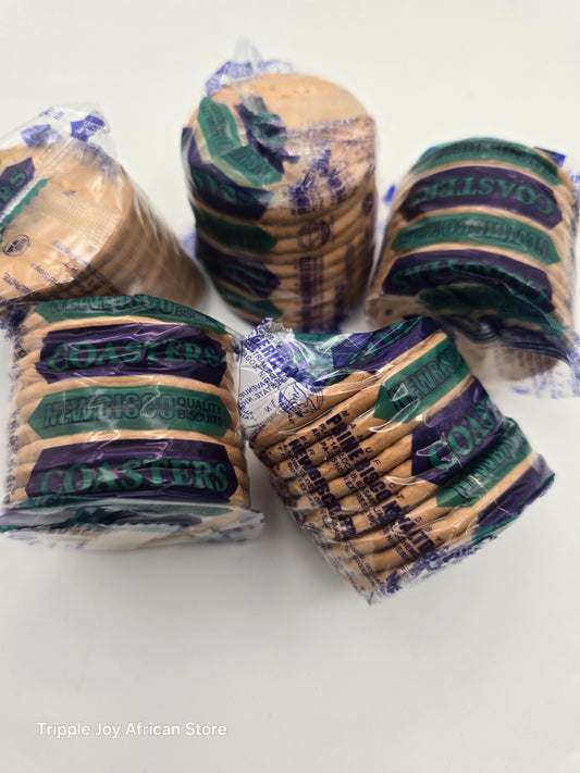 Coaster crackers biscuits
