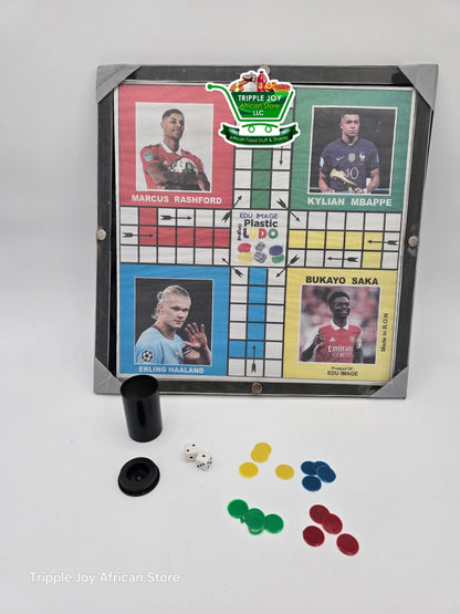 Unbreakable ludo game with 2 dices and seeds