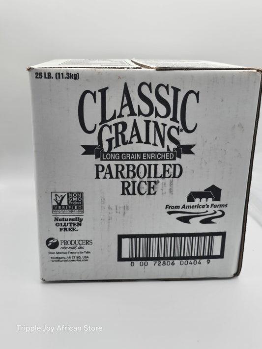 Classic par boil rice 25lb
