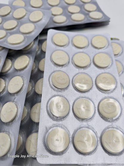 Milk candy tablets