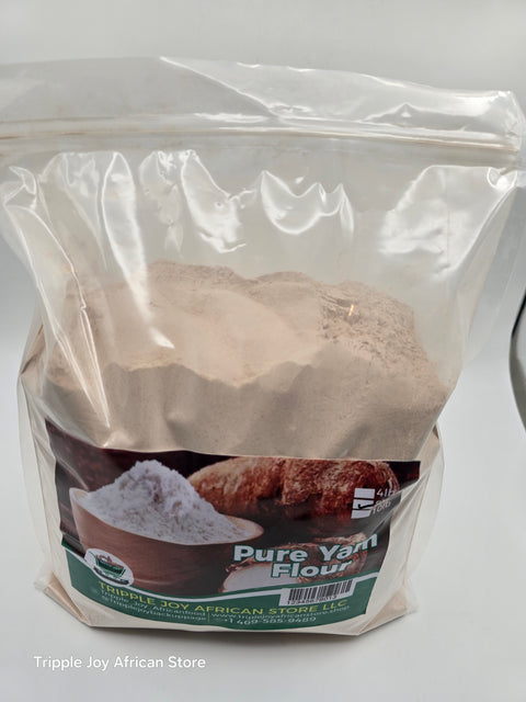 Pure yam flour elubo ikokoro