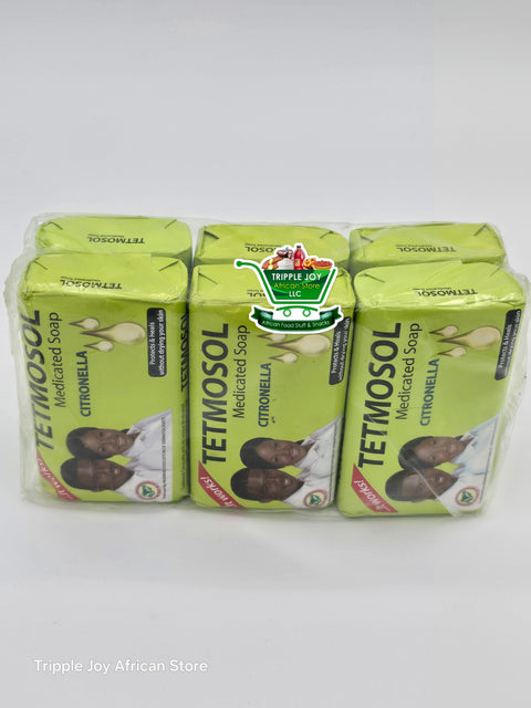 Tetmosol medicated Soap 75g 6 bars