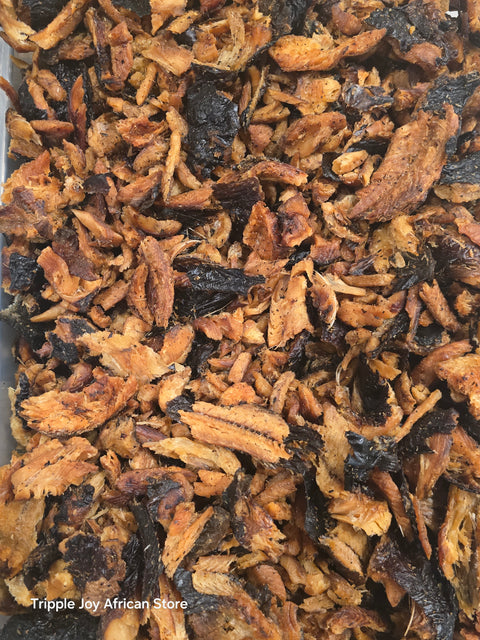 Deboned dry fish, fish fillet or bite