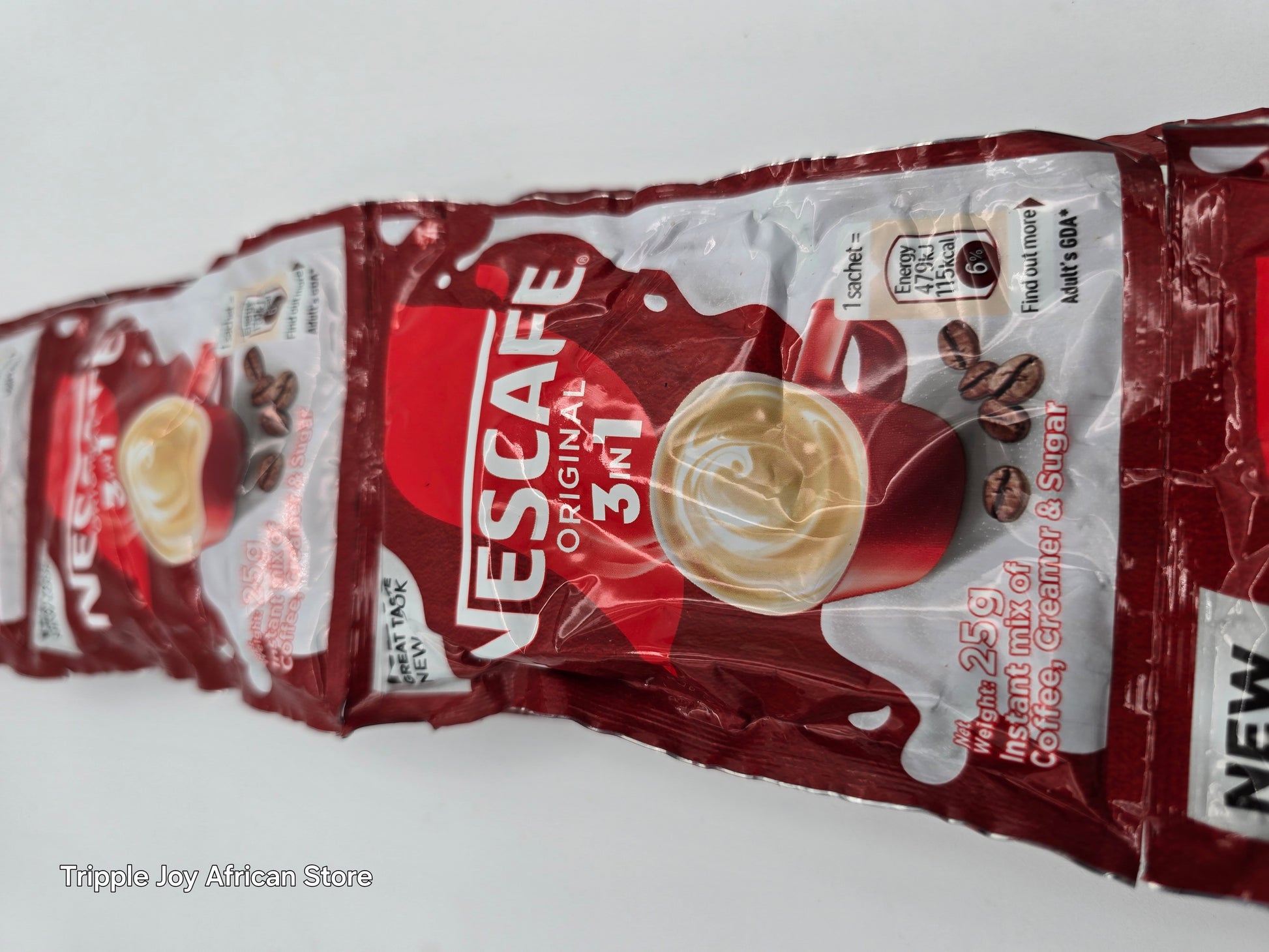 Nescafe instant coffee 3 in 1  25gx 5pcs