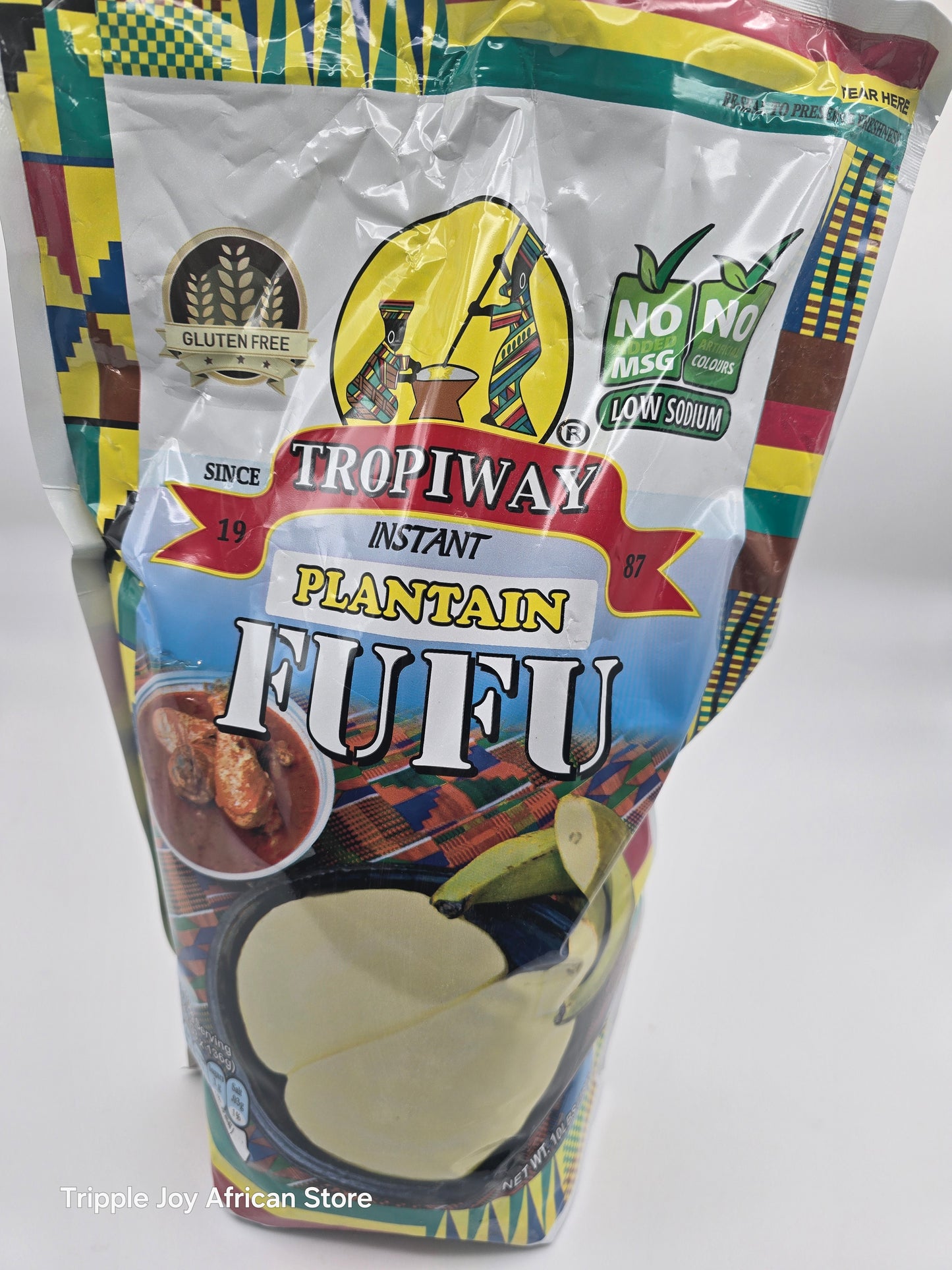 Tropiway instant plantain fufu 10lb