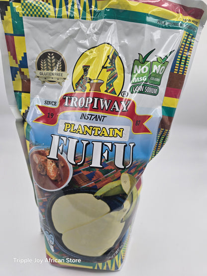 Tropiway instant plantain fufu 10lb