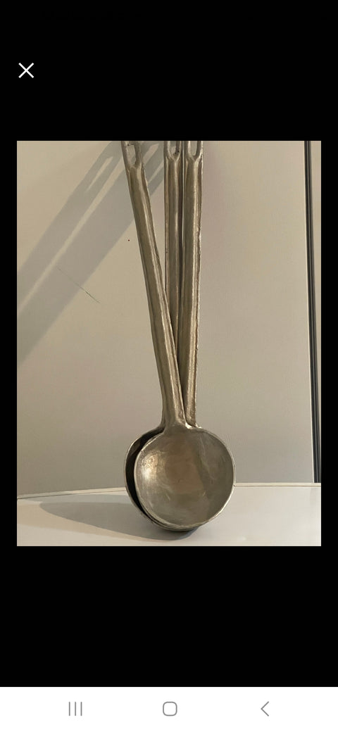 Cooking spoon and Iwakara