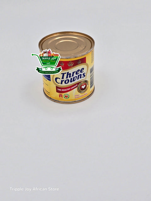 Three crown evaporated milk